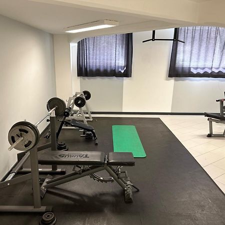 Meos 3 -Zentrum-Hofblick-Gym-Netflix Leipzig Bagian luar foto